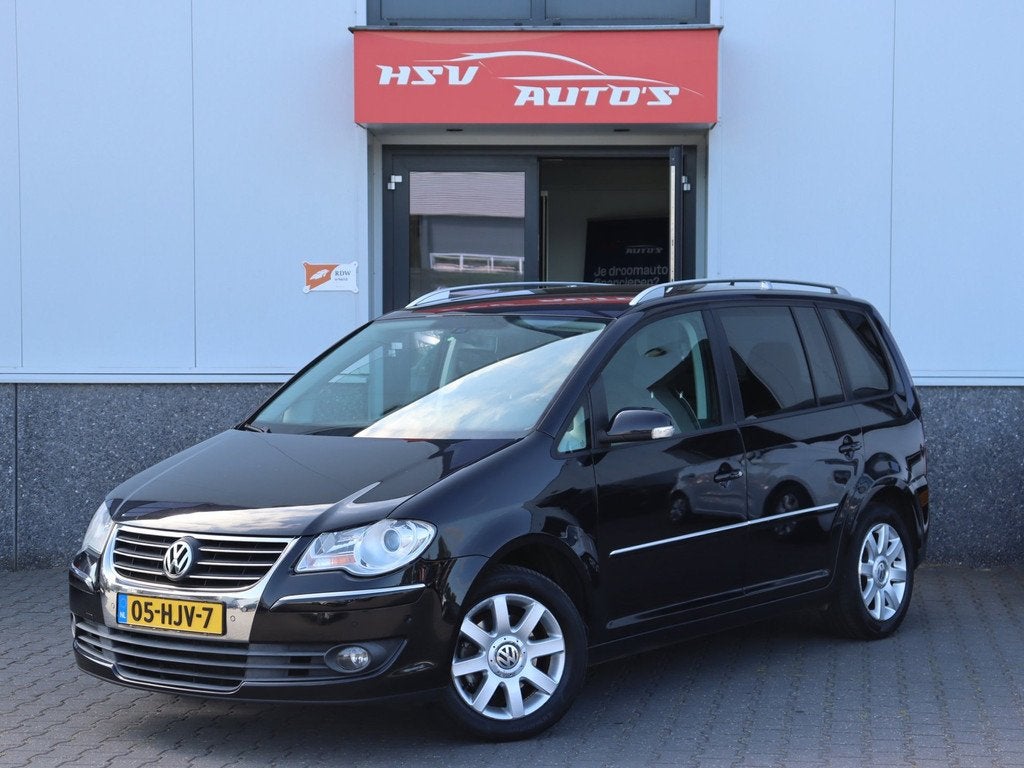 Volkswagen Touran 1.4 TSI Highline navi LM airco org NL, Voorwielaandrijving, Euro 5, Gebruikt, 4 cilinders
