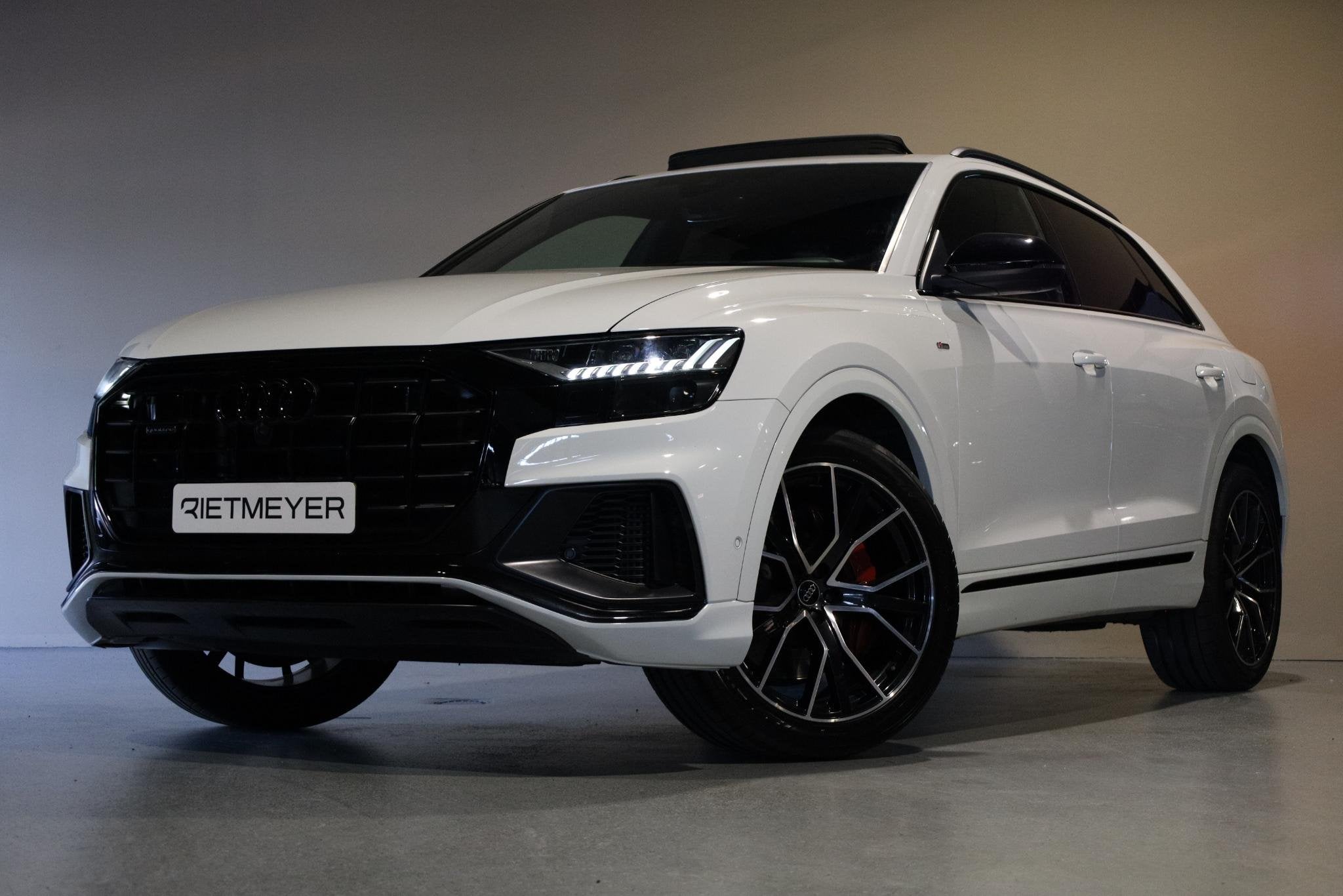 Audi Q8 60 TFSI e quattro Pro Line S Competition |RS Zetels, Auto's, Automaat, 12 maanden, Gebruikt, 2995 cc