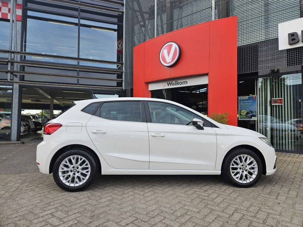 SEAT Ibiza 1.0 TSI St. BnsInt. (bj 2018), Auto's, Seat, Keurmerk '100% Onderhouden', 12 maanden, Stof, Origineel Nederlands