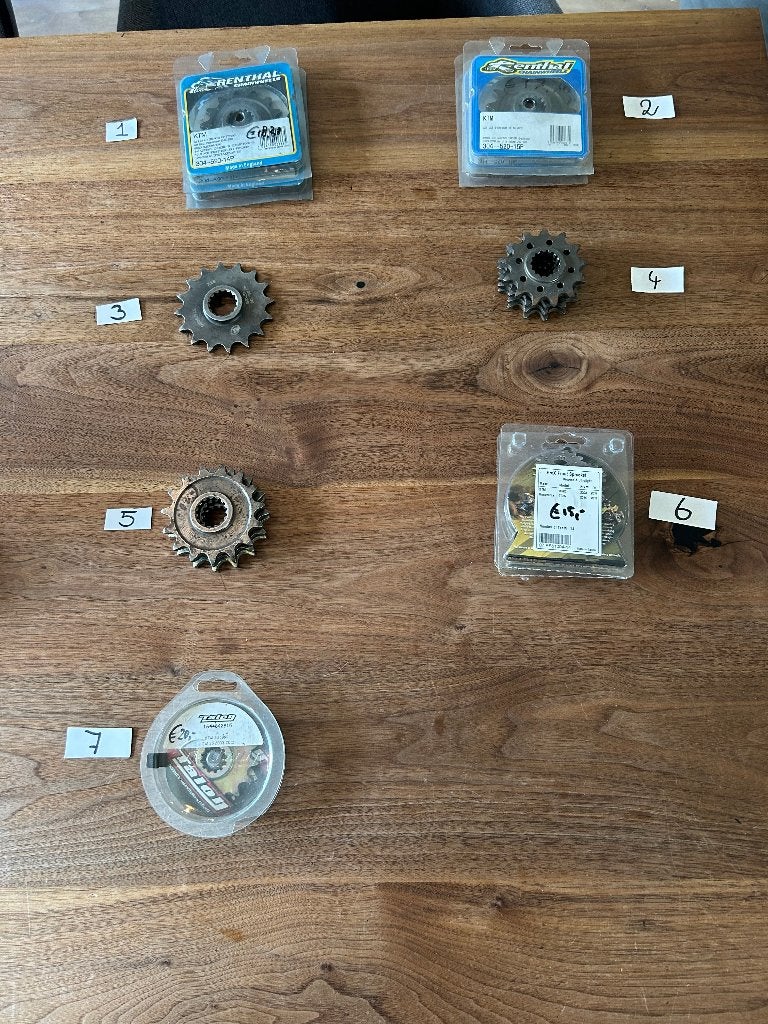 Voortandwiel KTM / Husqvarna / Beta / Gas Gas / Husaberg, Motoren, Ophalen of Verzenden