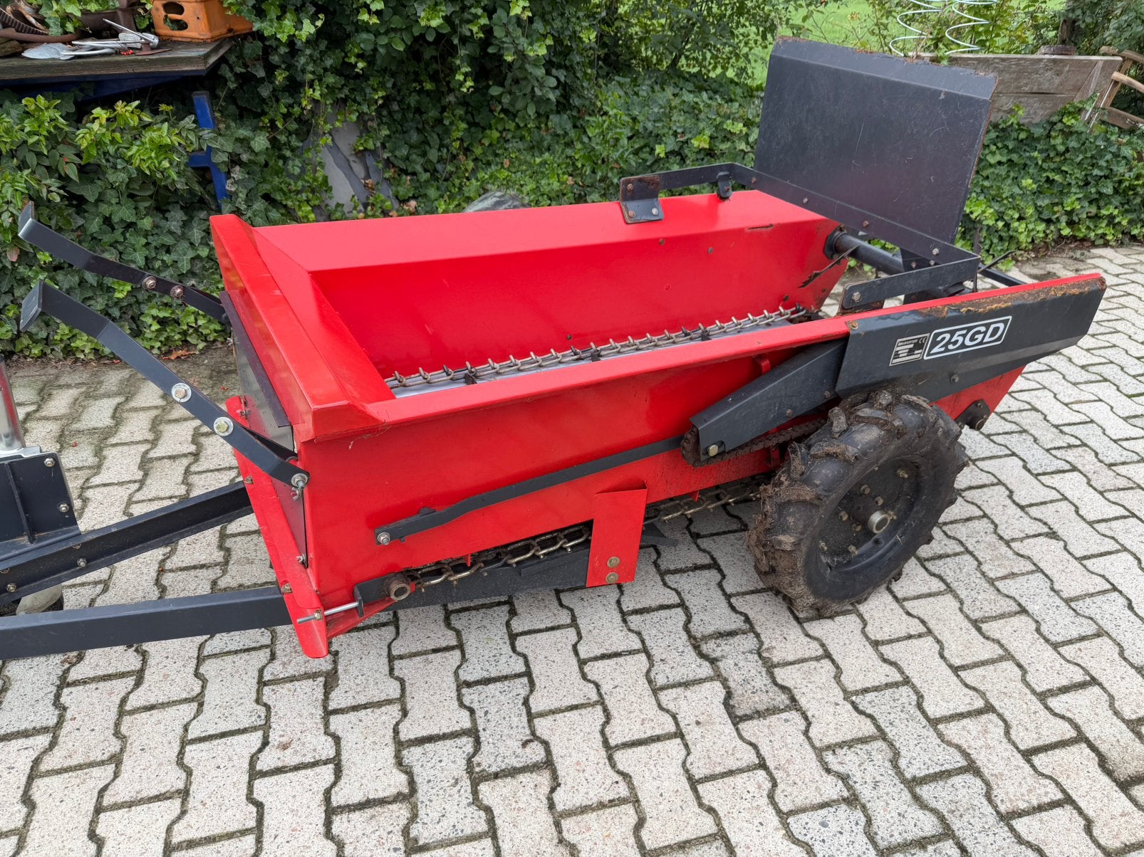 Mini meststrooier Kraffter 25gd, Zakelijke goederen, Ophalen, Glastuinbouw, Overige typen