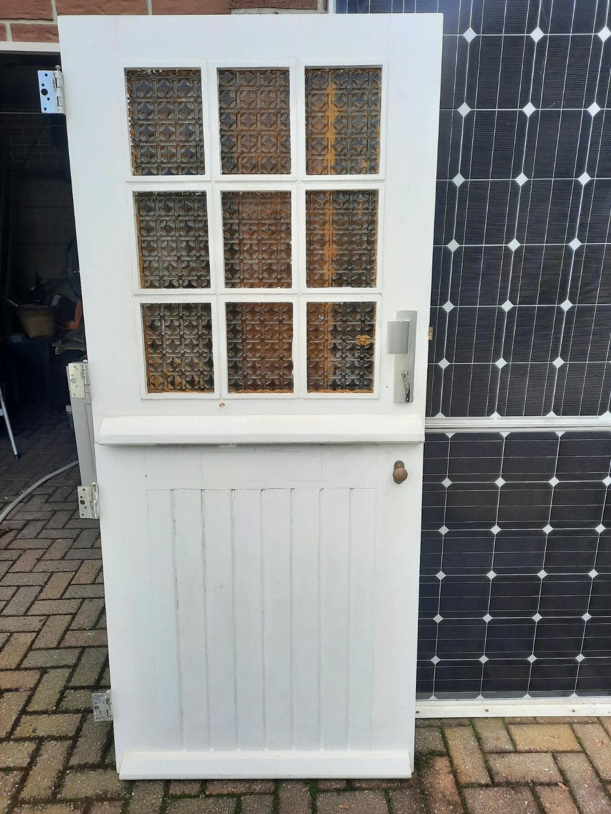 hardhouten deur, Ophalen, Buitendeur, 200 tot 215 cm