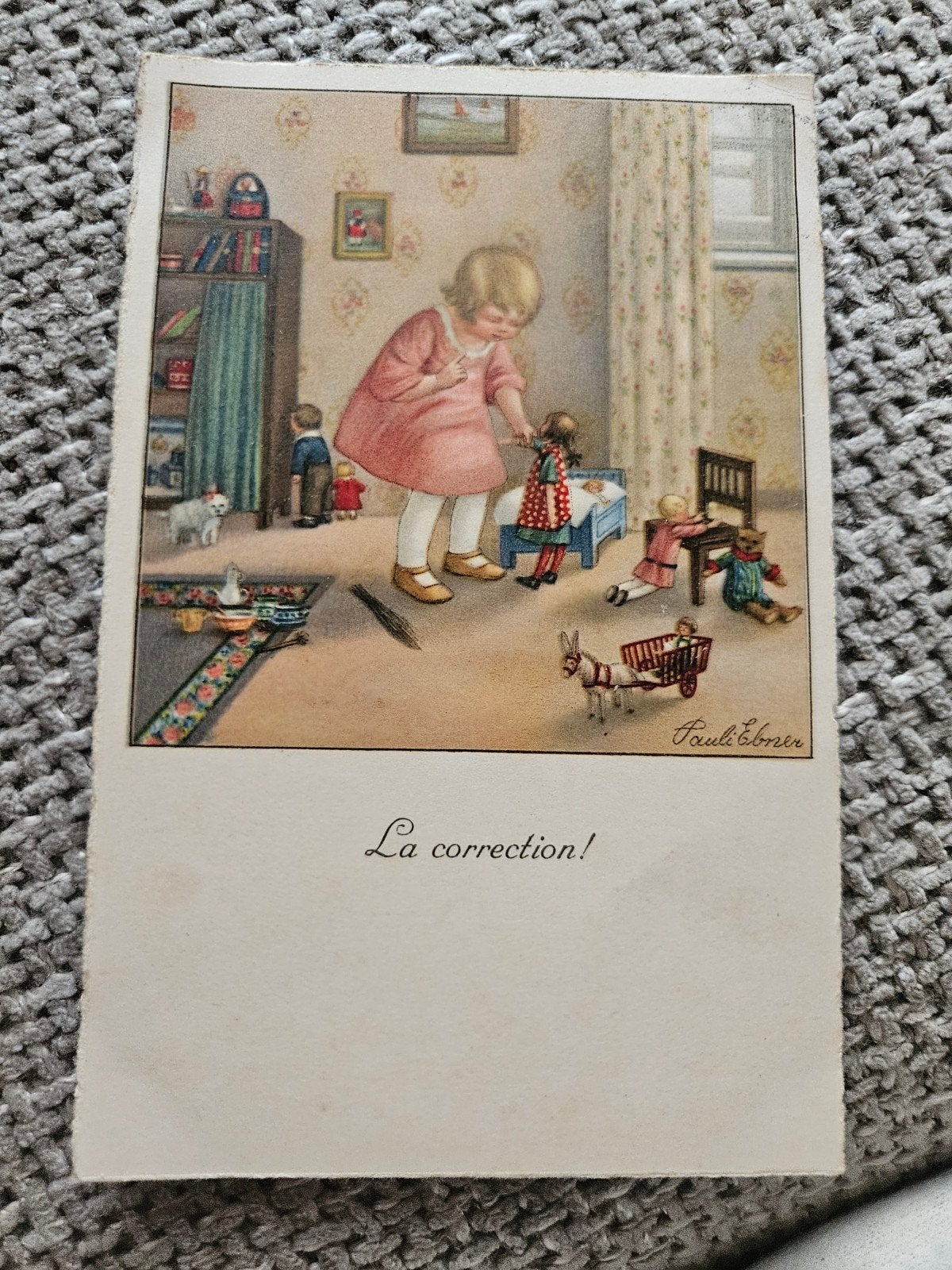 Pauli Ebner Kinderen Spelen met Poppen en Speelgoed, Ophalen of Verzenden