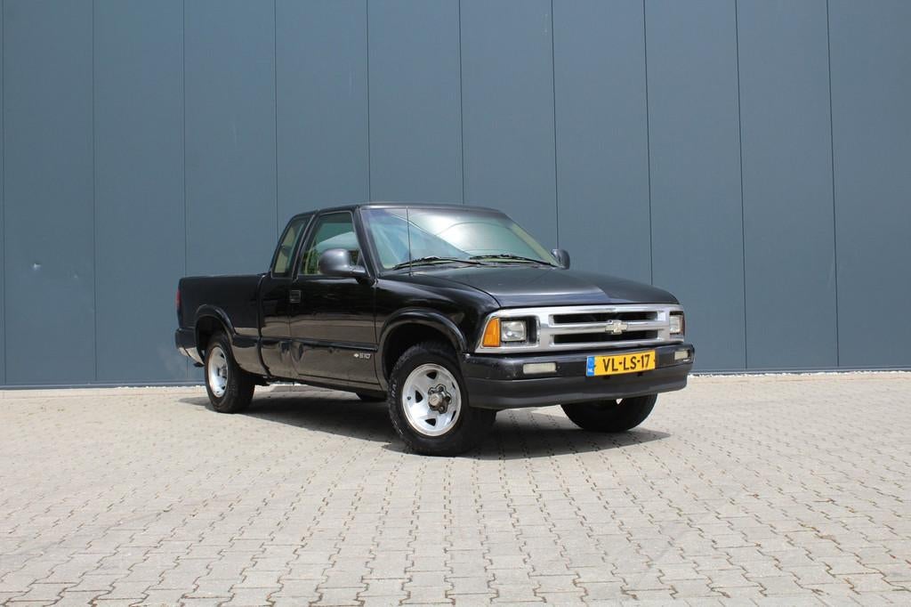 Chevrolet USA S-10 2.2 1SB Extended Cab | LPG | Schuif/kante, Auto's, Chevrolet, Achterwielaandrijving, Beige, 4 cilinders, Zwart