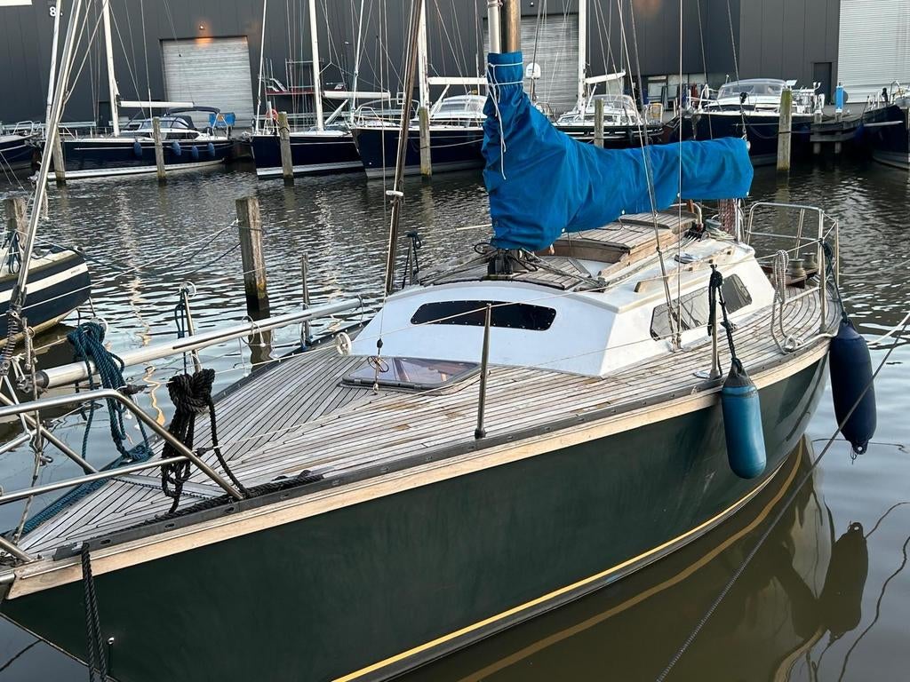 Strooker 800 nl. 8.00x2.88x1.60 (sterk schip)!, Ophalen of Verzenden, Hout, Diesel