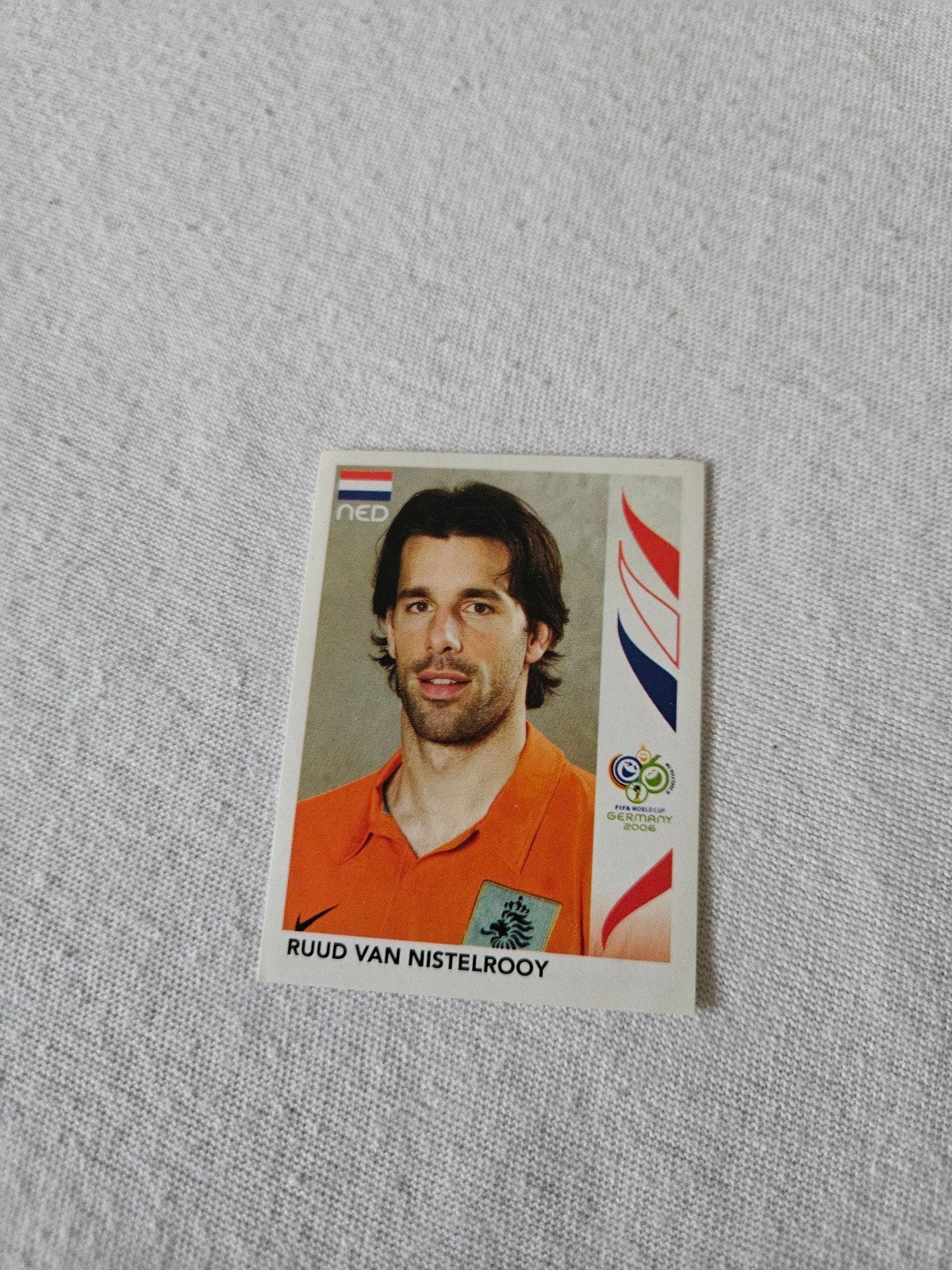 Panini Ruud van Nistelrooy Wk 2006, Ophalen of Verzenden