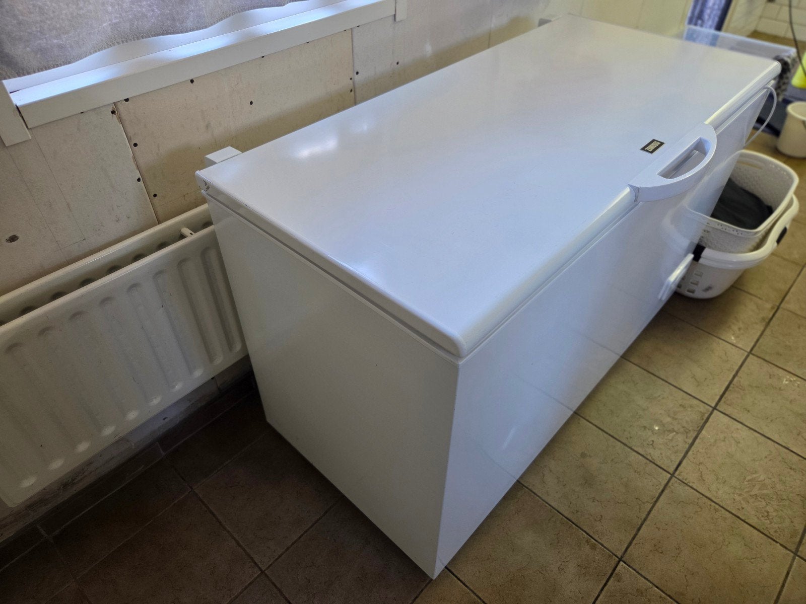 Zanussi ZFC26000WA/C265 Vrieskist, Witgoed en Apparatuur, Vrieskist, Zo goed als nieuw, Vrijstaand, 90 cm of meer