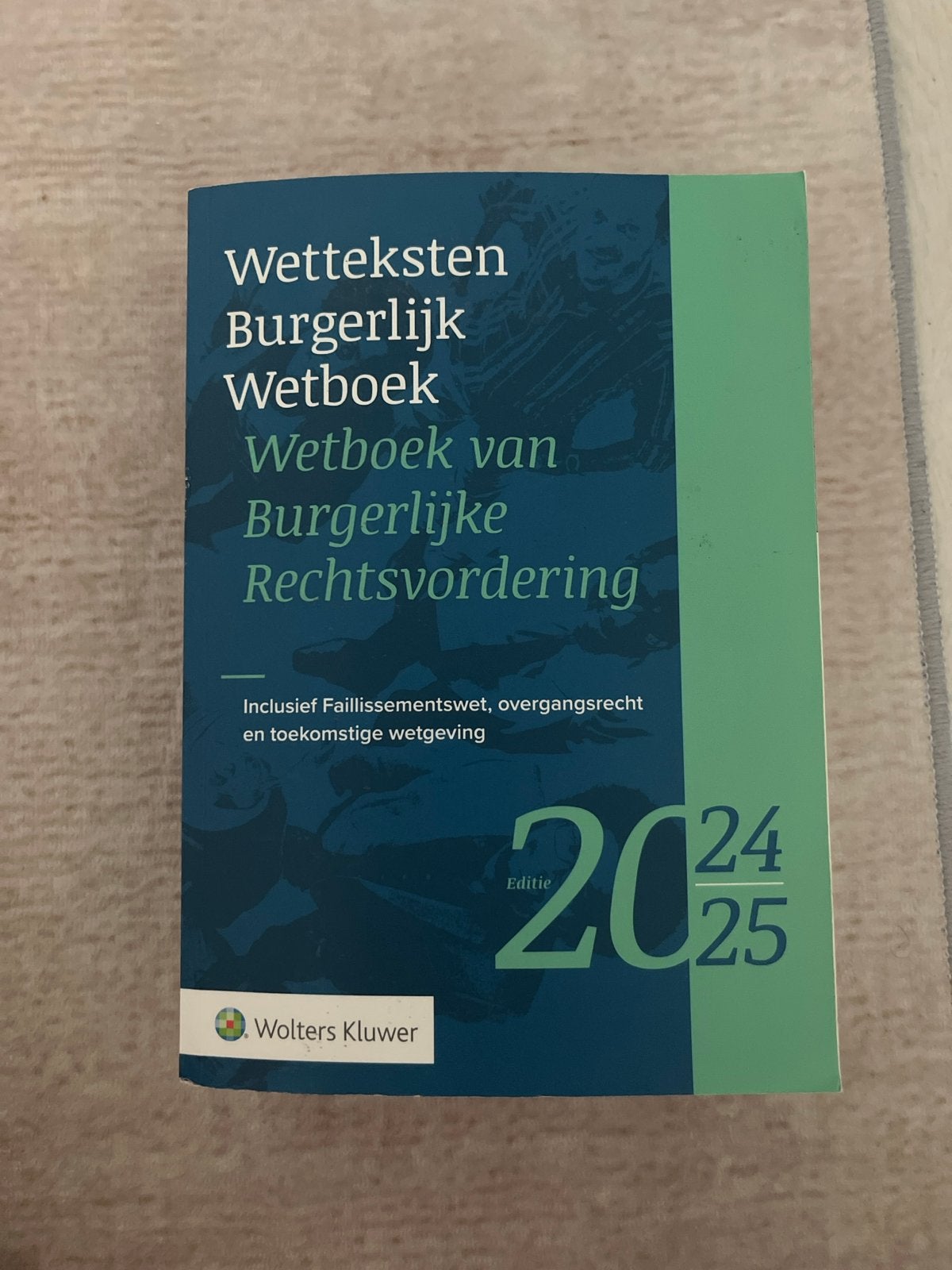 Wetteksten Burgerlijk Wetboek 2024/2025 - Wolters Kluwer, Boeken, Studieboeken en Cursussen, Ophalen of Verzenden, Gamma, Zo goed als nieuw