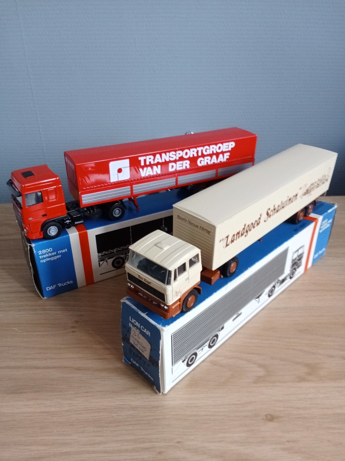 Lion car daf, Ophalen of Verzenden, Bus of Vrachtwagen, Lion Toys