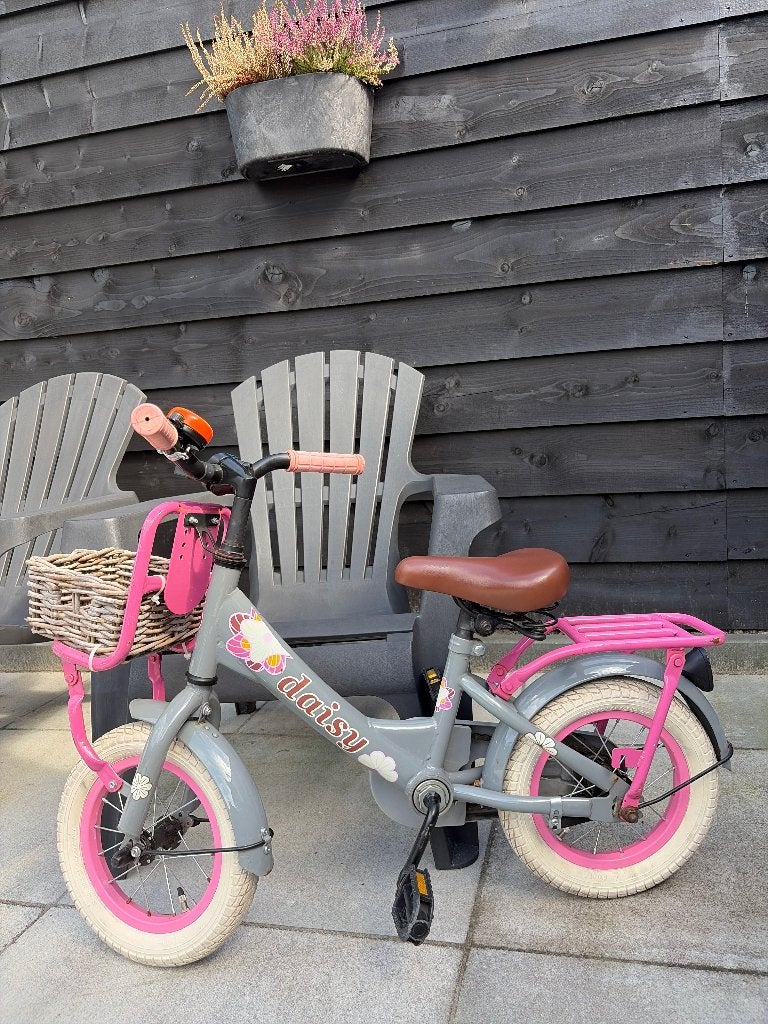 Kinderfiets 12 inch, Fietsen en Brommers, Ophalen, Gebruikt, Terugtraprem, Minder dan 16 inch