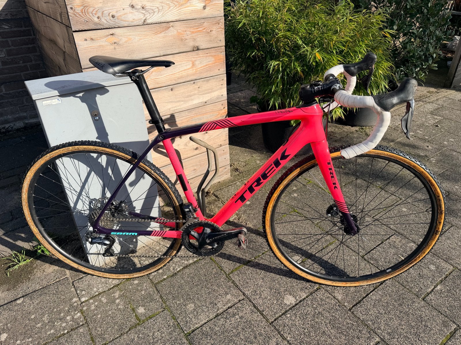 Trek Boone Cyclocrossfiets - Ultegra Di2, Carbon wielen, 52, Fietsen en Brommers, 28 inch, Gebruikt, Carbon, 10 tot 15 versnellingen