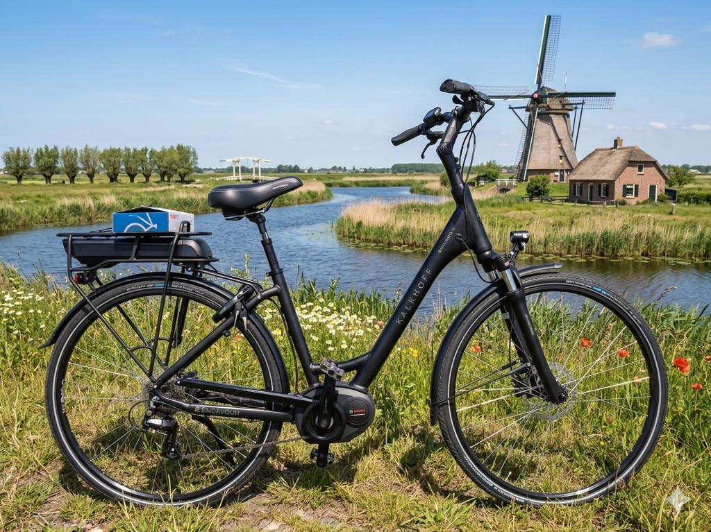 Kalkhoff Endeavour Framemaat 45 cn 500 WH accu, Overige merken, Europa-Allee 26
8218 nj  Emstek, NL, Giant, Zo goed als nieuw