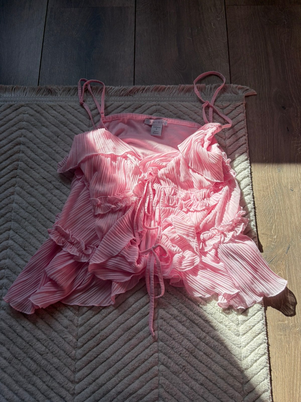Topje - new yorker, Ophalen of Verzenden, Zo goed als nieuw, Roze, Maat 36 (S)