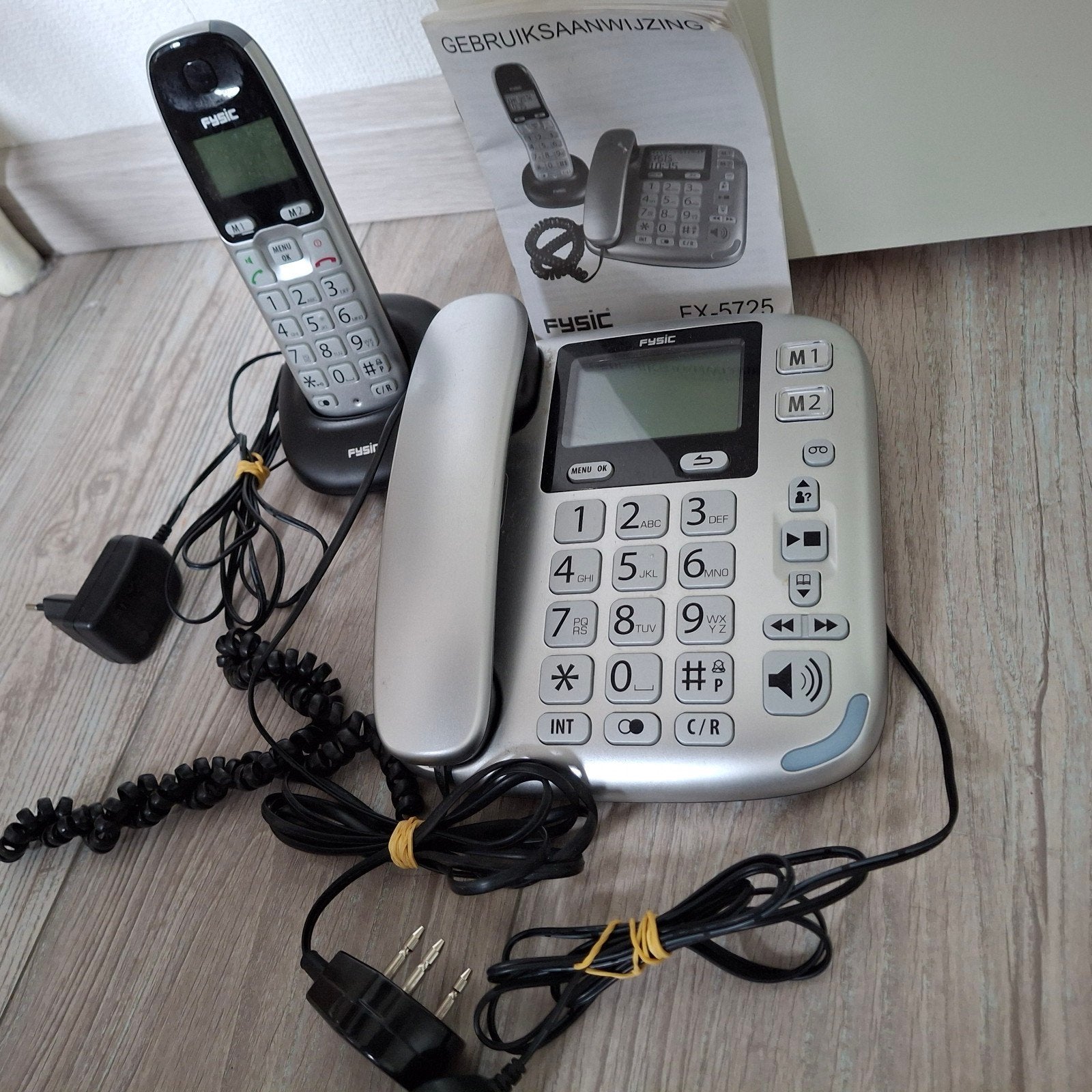 Fysic huis telefoons, Ophalen of Verzenden, 2 handsets