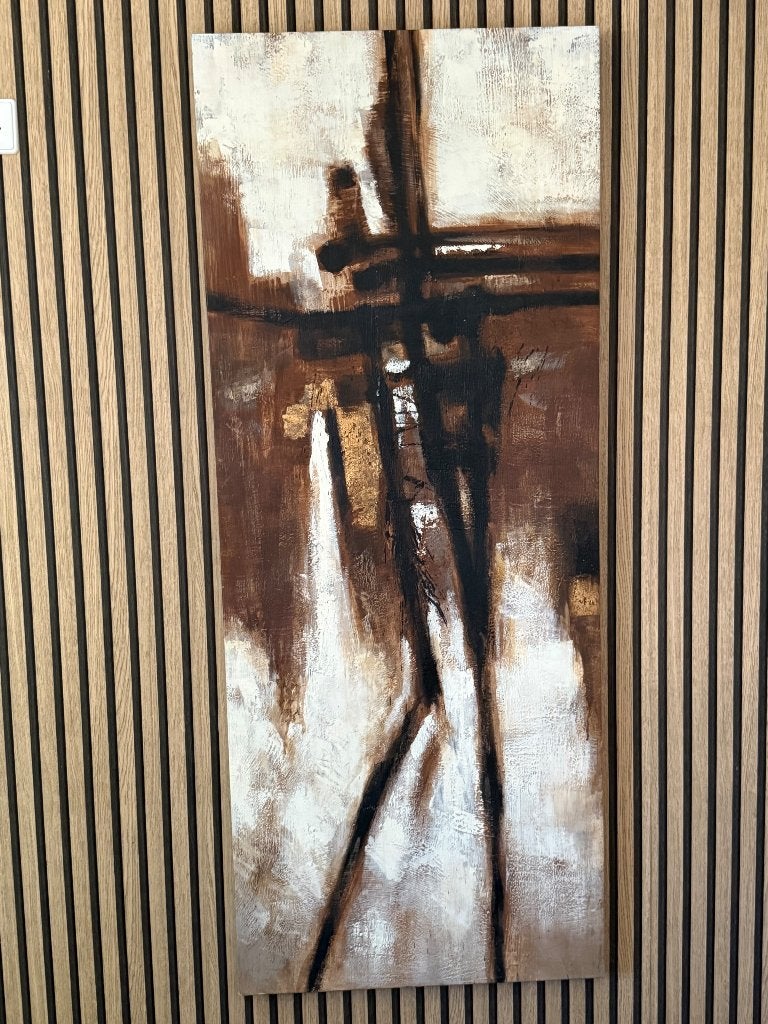 Schilderij, Ophalen of Verzenden, Abstract, Overige onderwerpen, Overige ondergronden