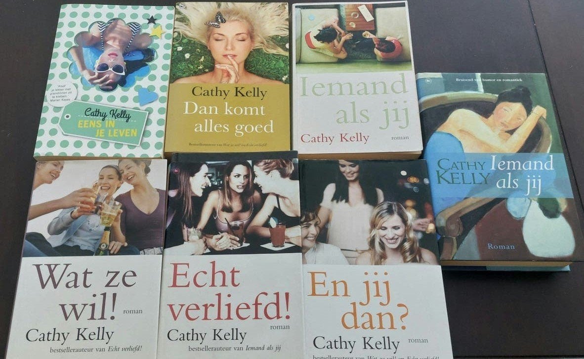7 boeken van Cathy Kelly - Romantische romans, Ophalen of Verzenden