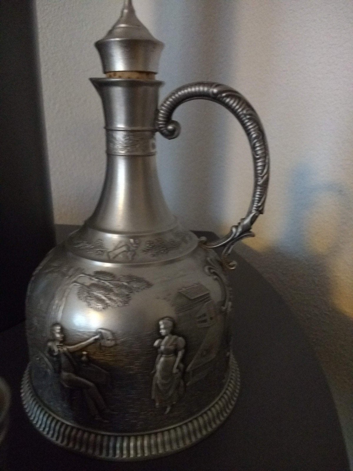 Oud setje. Tin., Antiek en Kunst, Antiek | Tin, Ophalen of Verzenden