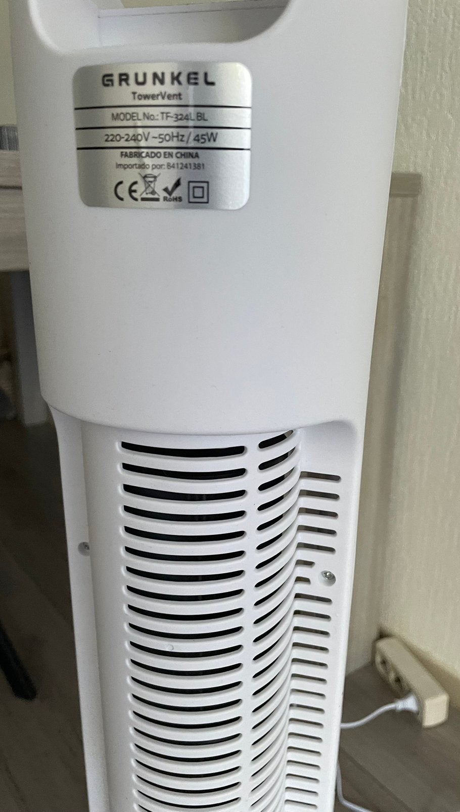 Ventilator(nieuw in verpakking), Witgoed en Apparatuur, Ophalen, Minder dan 60 m³, Nieuw, 3 snelheden of meer