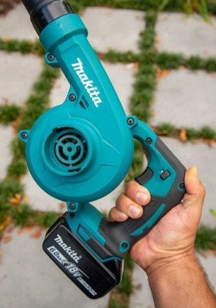 Makita® DUB186zx Bladblazer incl 3.0ah 18v accu+Snellader., Met zuigfunctie, Ophalen of Verzenden, Zo goed als nieuw, Makita