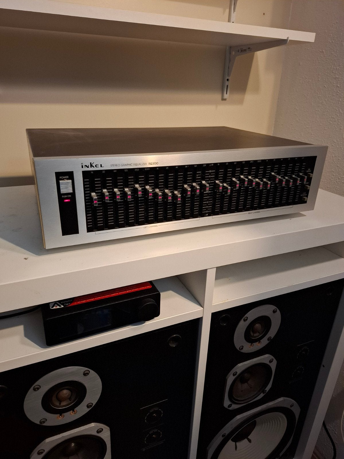Inkel EQ 200 Stereo Grafische Equalizer - Vintage Audio, Ophalen, Gebruikt