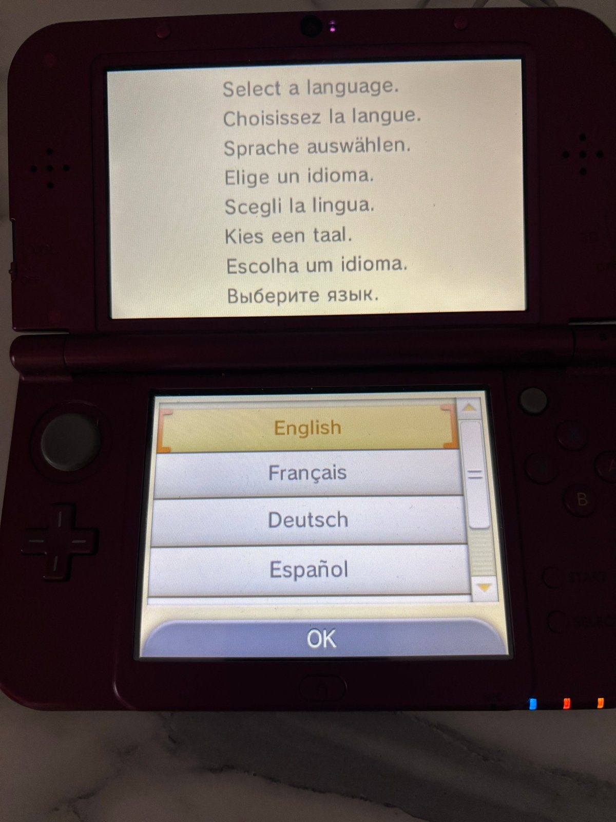 Nintendo 3DS XL Monster Hunter 4 Ultimate Editie + Oplader, 3DS XL, Ophalen of Verzenden, Rood, Gebruikt