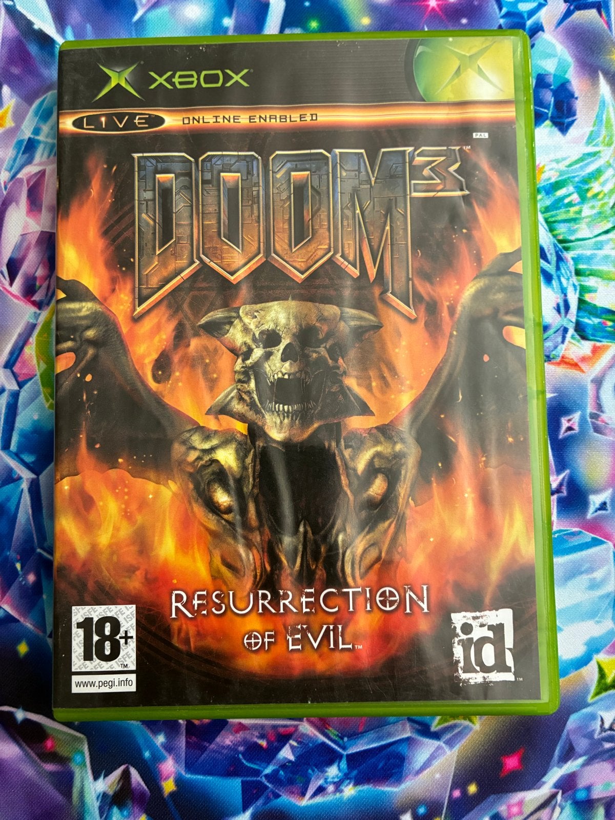 Doom 3 Resurrection of Evil - Xbox, Spelcomputers en Games, Online, Vanaf 18 jaar, Shooter, 1 speler