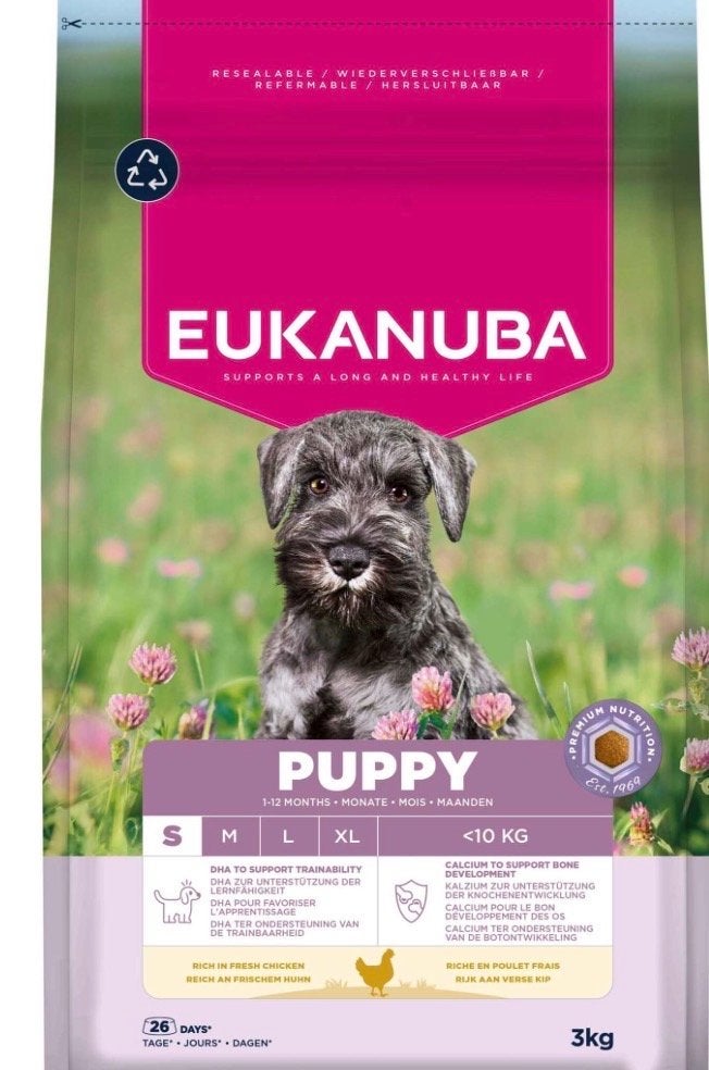 Puppie brokjes, Ophalen, Hond