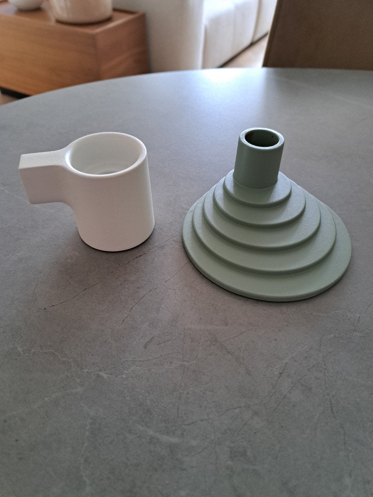 IKEA x HAY YPPERLIG kandelaars, 2 stuks, IKEA, Ophalen of Verzenden, Zo goed als nieuw, Metaal