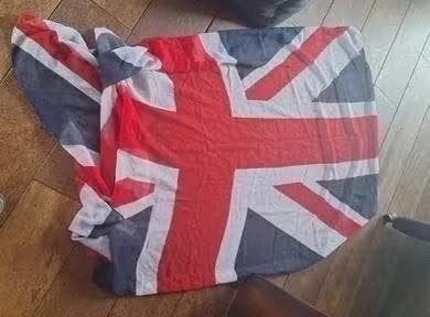 Engelse vlag sjaal, Ophalen of Verzenden