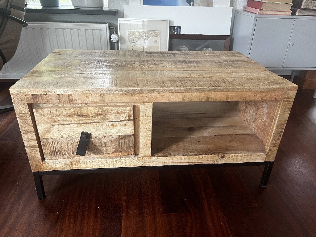 Dressoir, Huis en Inrichting, Ophalen, 50 tot 100 cm, Zo goed als nieuw, Mango hout