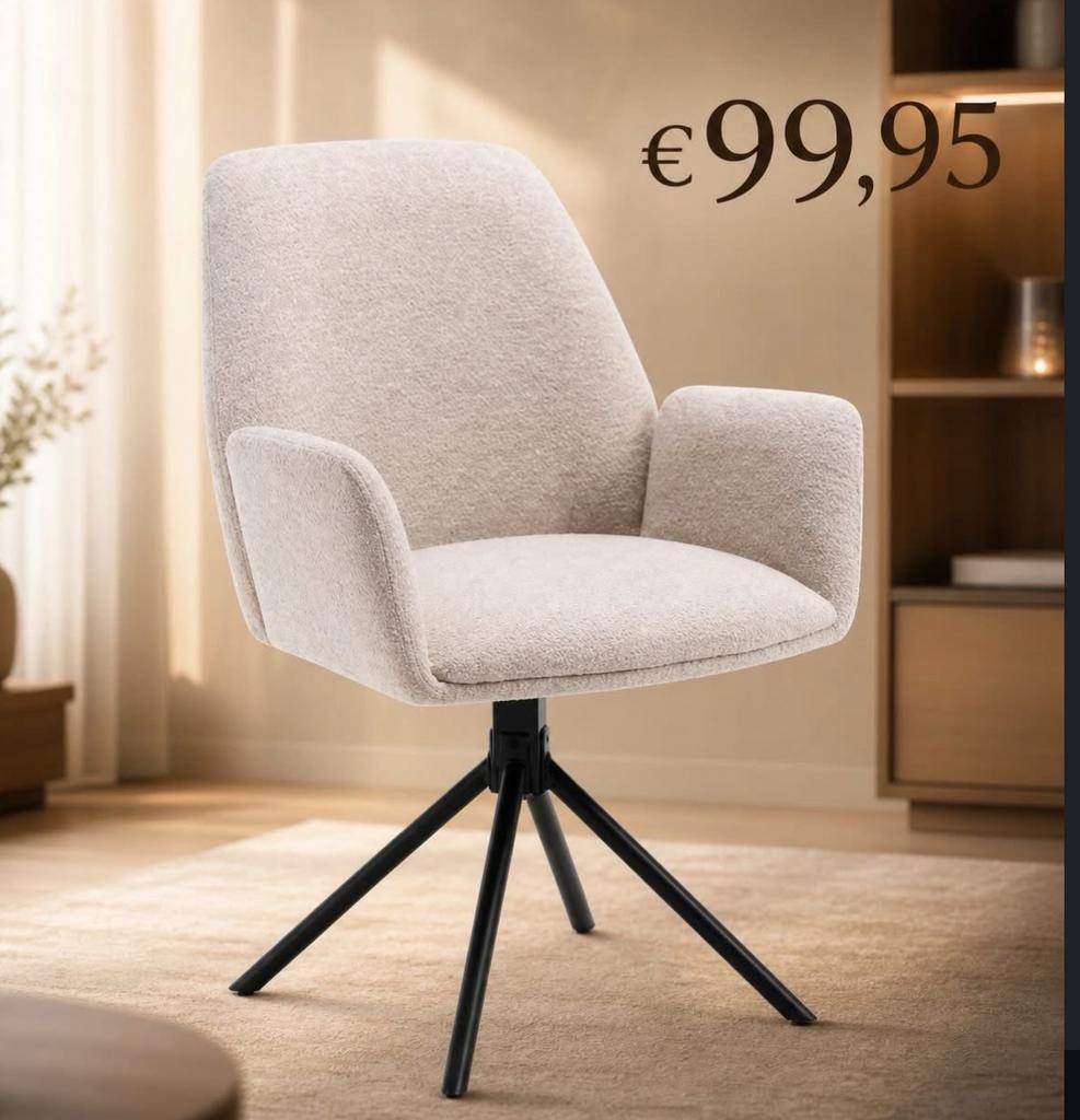 Hemelvaart deal: Donatello stoel - direct meenemen!, Huis en Inrichting, Fauteuils, Ophalen, Nieuw