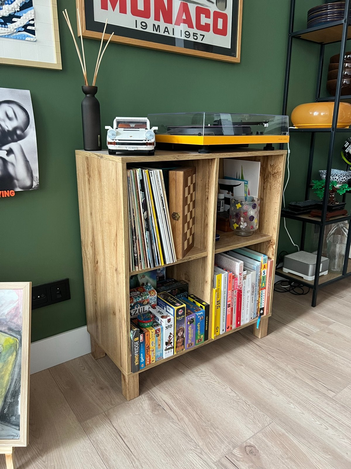 SKALS Boekenkast Wild Naturel Eiken Kleur - JYSK, Ophalen, Met plank(en), 50 tot 100 cm, Zo goed als nieuw