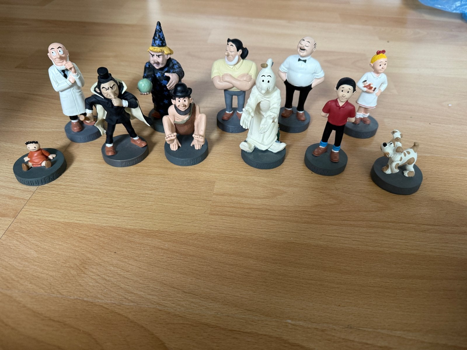 Suske en Wiske poppetjes - Complete set van 12 figuren, Verzamelen, Poppetjes en Figuurtjes, Ophalen, Gebruikt