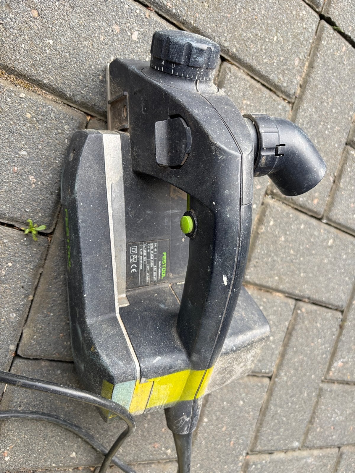 Festool EHL 65 E Schaafmachine in Systainer, Ophalen, Gebruikt