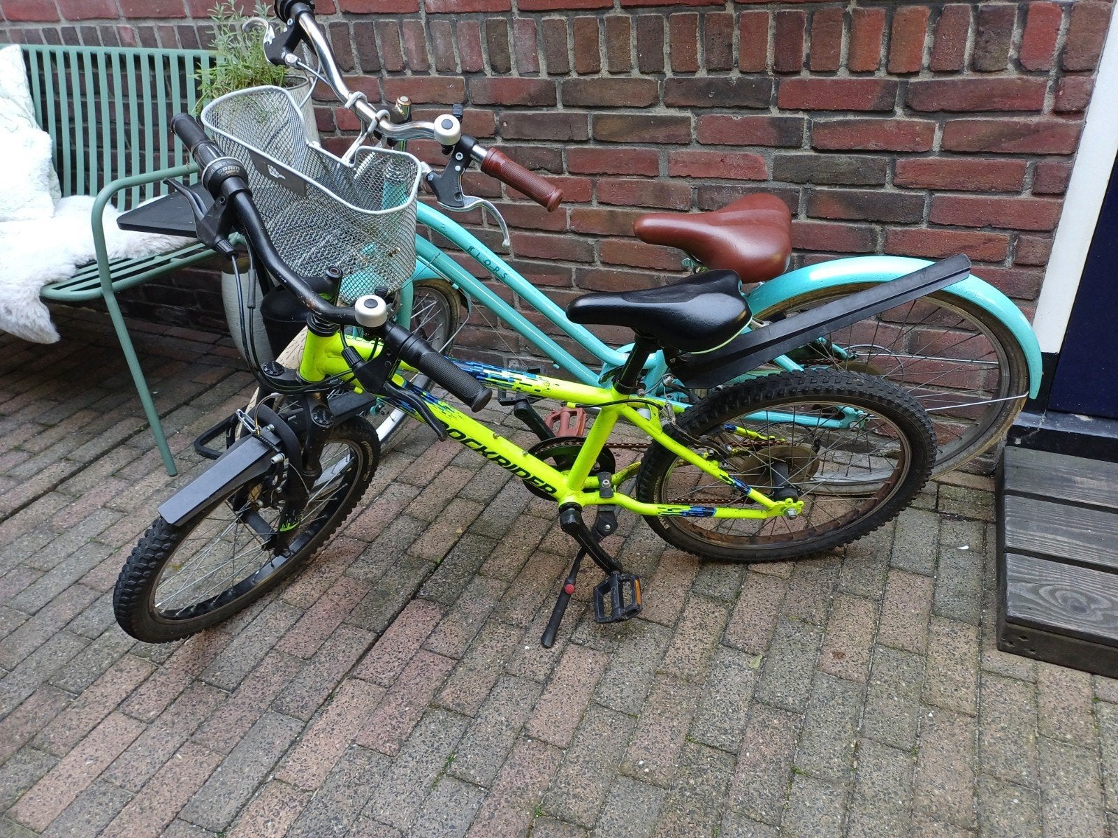 2 kinderfietsen voor de handige ouder/opa/oma, Ophalen, 20 inch of meer, Rockrider, onbekend, Gebruikt