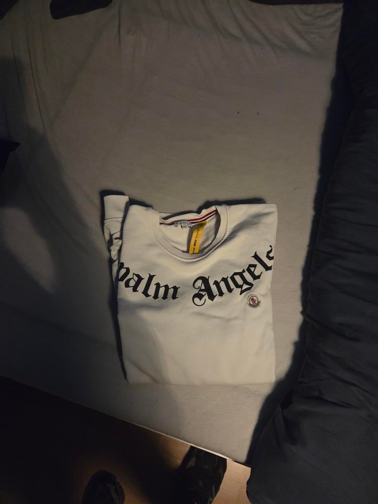 Palm Angels Moncler Oncle Genius Sweatshirt Maat XXL, Kleding | Heren, Truien en Vesten, Wit, Palm Angels Moncler, Overige maten