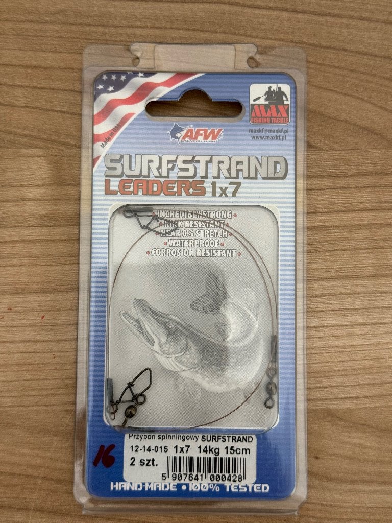 AFW Surfstrand 1x7 leaders – 2 stuks, Overige typen, Nieuw, Ophalen of Verzenden, E
