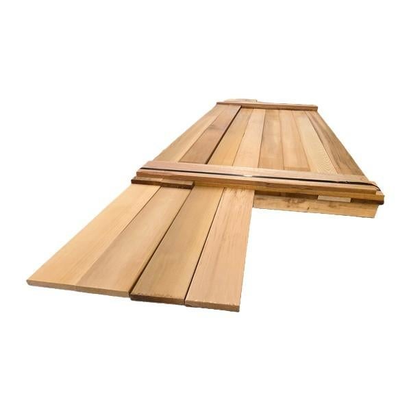 Red Cedar planken - geschaafd 18x120 mm - nr: HP176, Tuin en Terras, Palen, Balken en Planken, Ophalen, Nieuw, 250 cm of meer