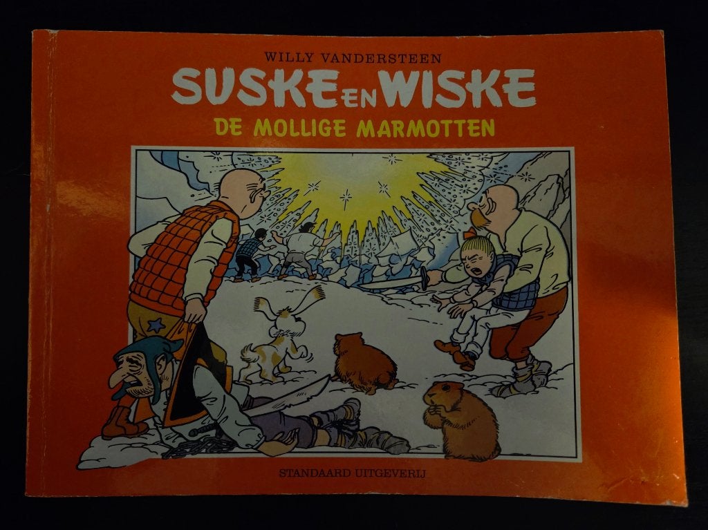 Suske en Wiske - De Mollige Marmotten, Willy Vandersteen, Eén stripboek, Ophalen of Verzenden, Zo goed als nieuw