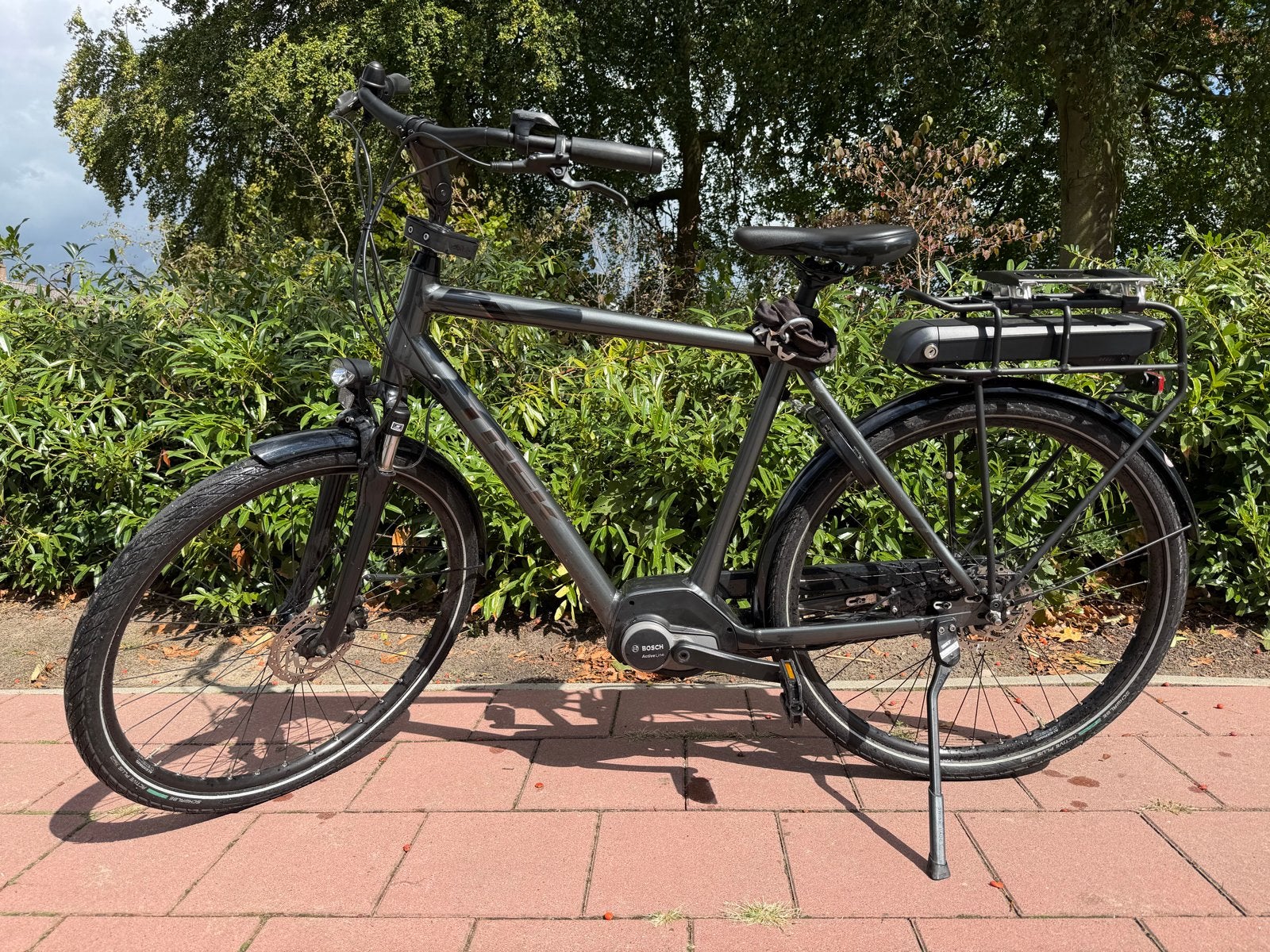 Trek District+ 1 e-bike heren Bosch middenmotor maat L, Gebruikt, 59 cm of meer, 50 km per accu of meer, Ophalen