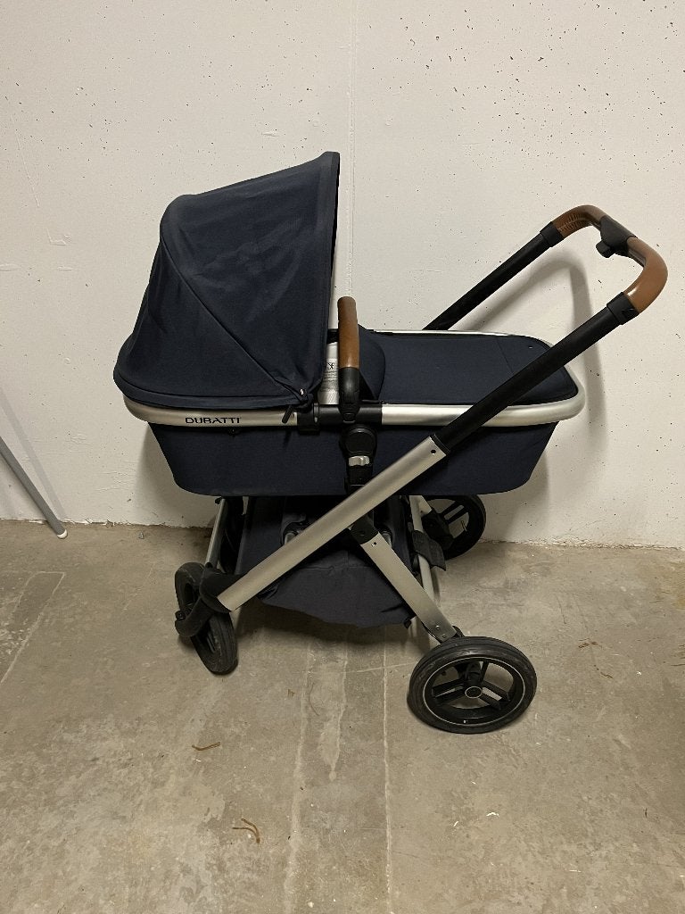 Dubatti wandelwagen / kinderwagen / buggy, Gebruikt, Verstelbare duwstang, Combiwagen, Ophalen