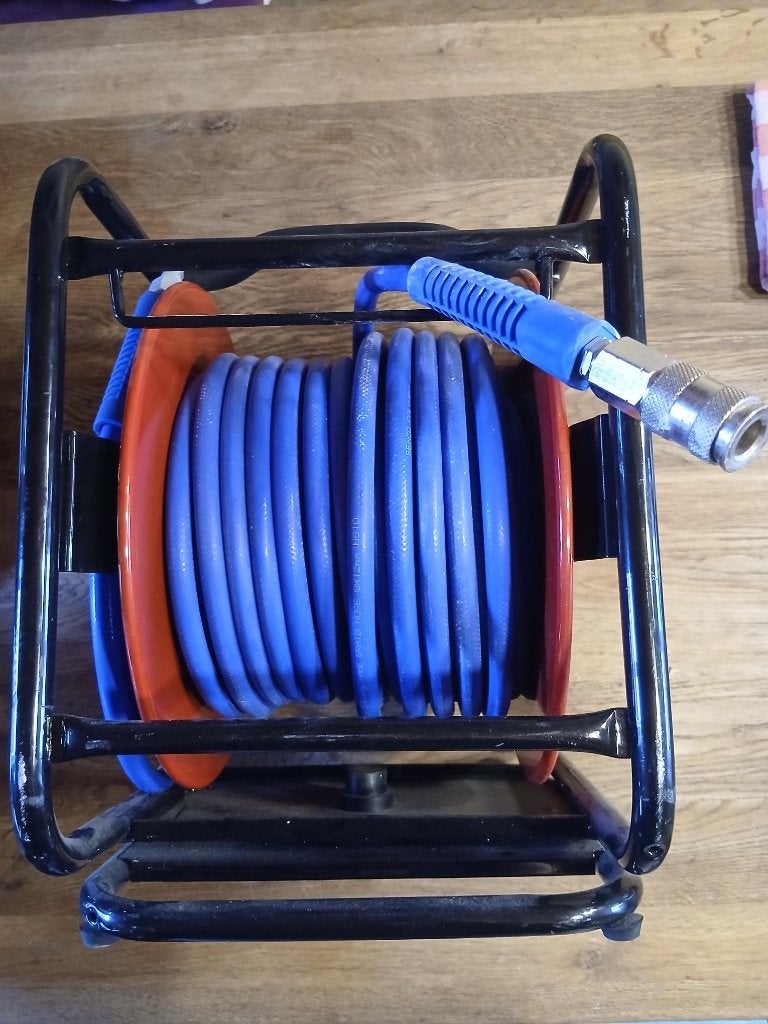 Senco Slanghaspel, Doe-het-zelf en Verbouw, Compressors, 100 liter of meer, Ophalen, Zo goed als nieuw, Minder dan 200 liter/min