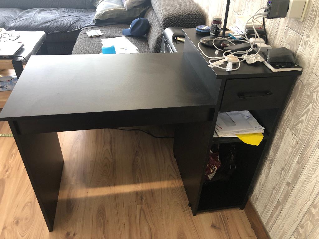 Bureau, Ophalen, Gebruikt, Zwart