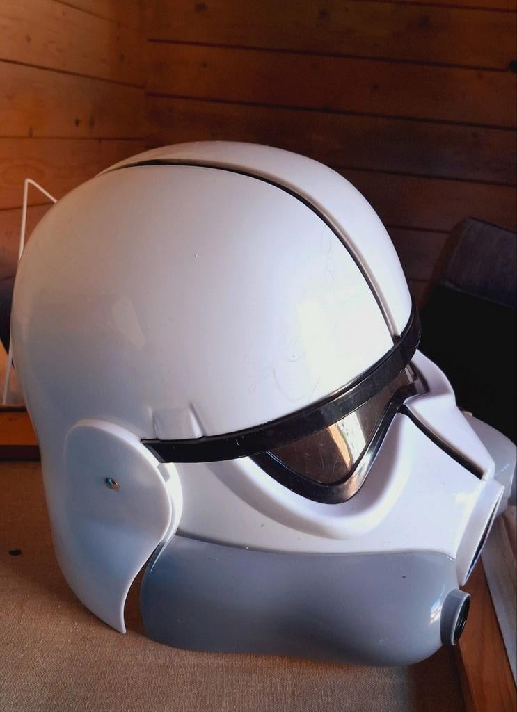 Star wars helm, Ophalen of Verzenden, Zo goed als nieuw, Actiefiguurtje