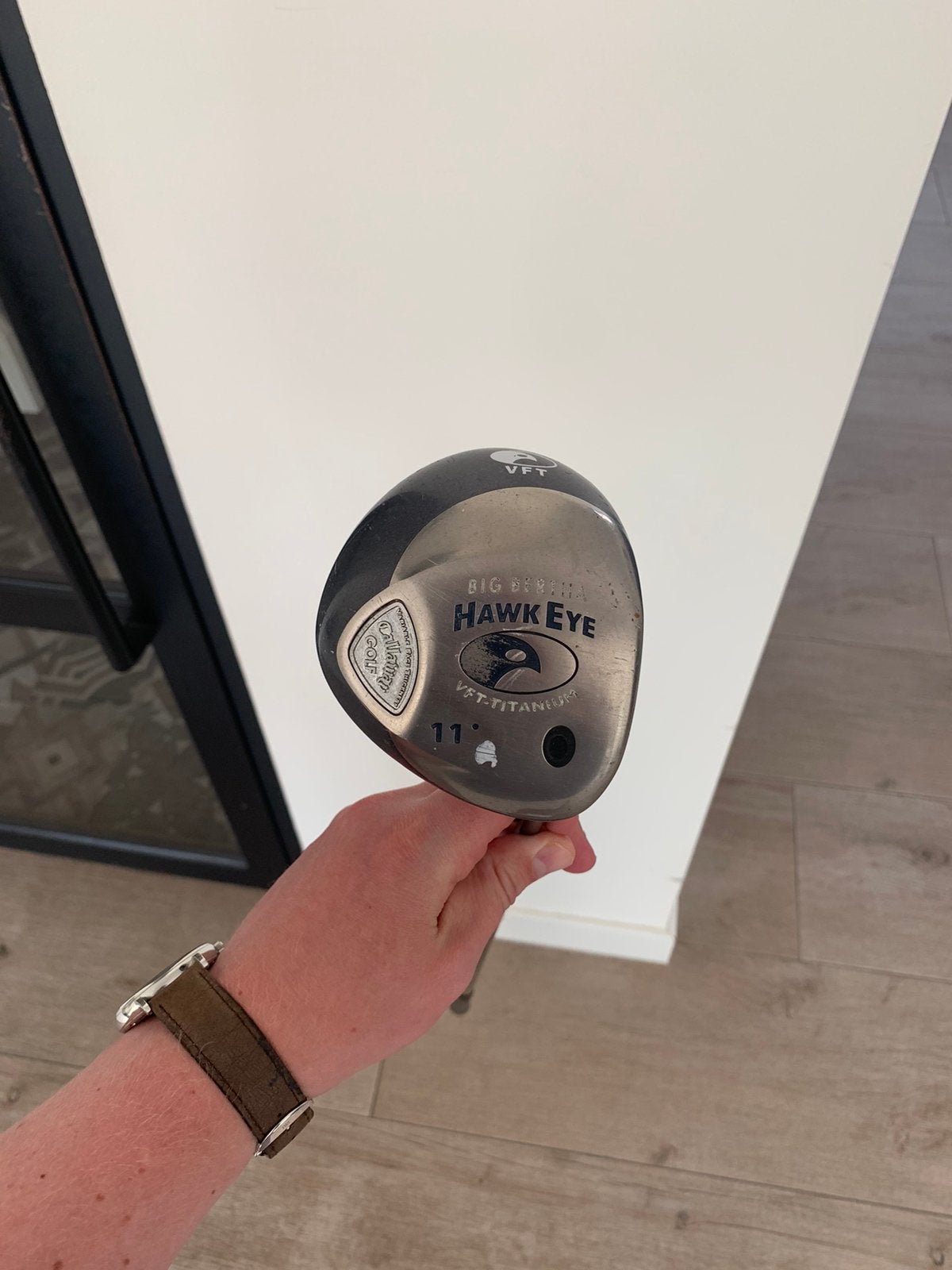 Callaway Big Bertha Hawkeye VFT-Titanium 11 degree driver, Sport en Fitness, Ophalen, Gebruikt, Club, Callaway