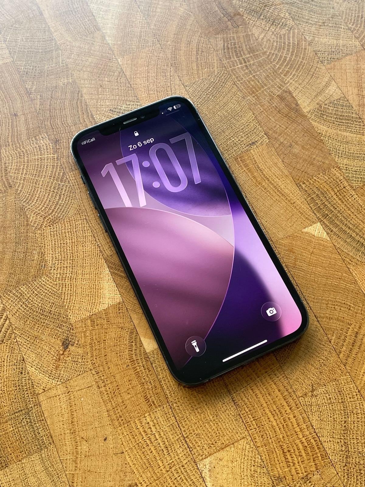 iPhone 12 Pro 128 GB, Telecommunicatie, 128 GB, Blauw, Zo goed als nieuw, Zonder simlock