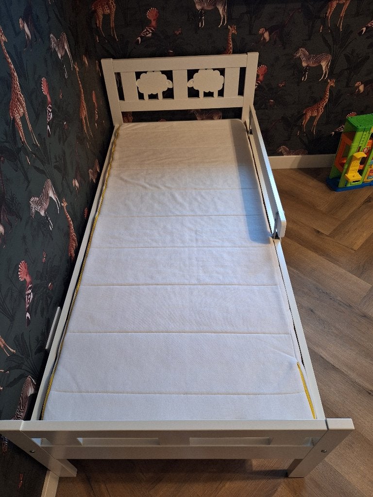 Peuterbed 70x160, Ophalen, Gebruikt, 70 tot 85 cm, 140 tot 160 cm