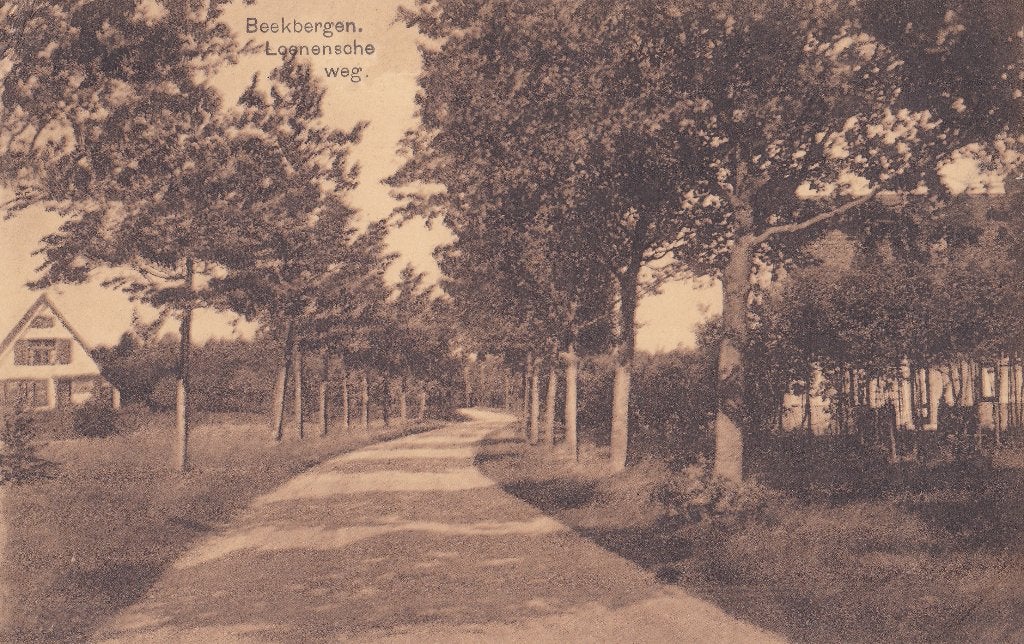 Beekbergen Loenenscheweg, Ophalen of Verzenden, 1920 tot 1940, Ongelopen, Gelderland