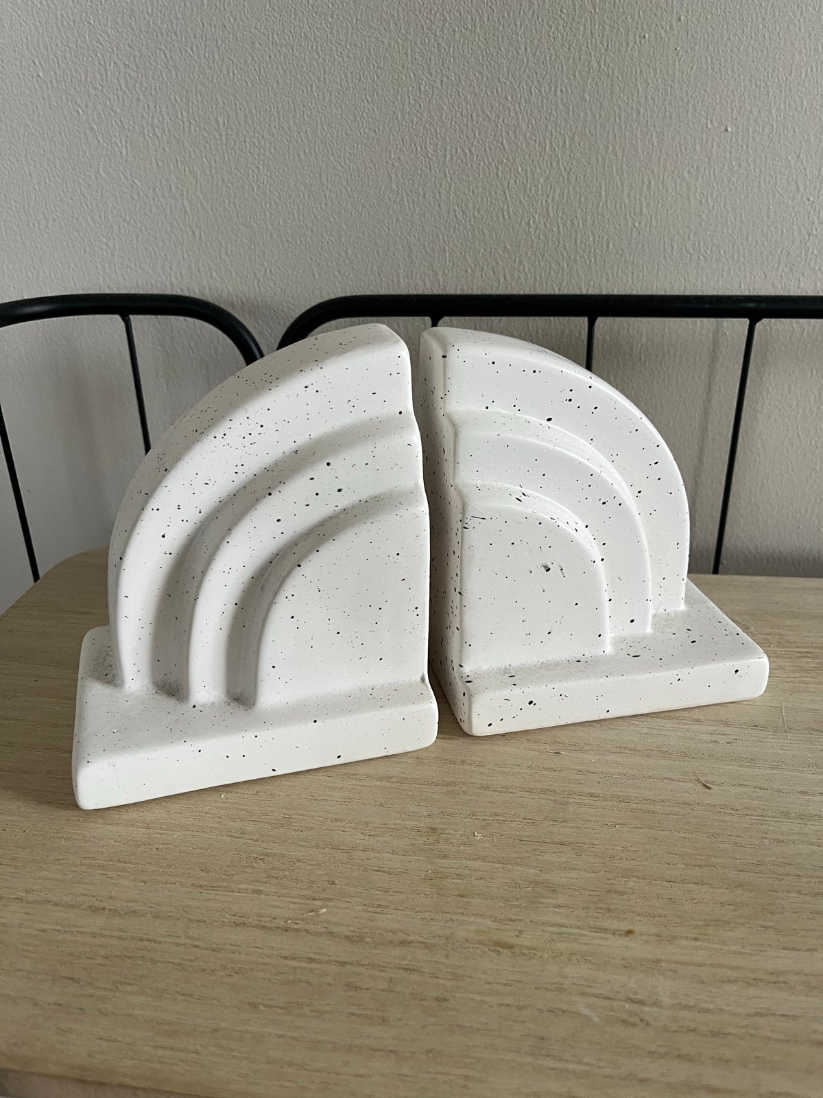 Set van 2 terrazzo boekensteunen, Ophalen of Verzenden, Nieuw