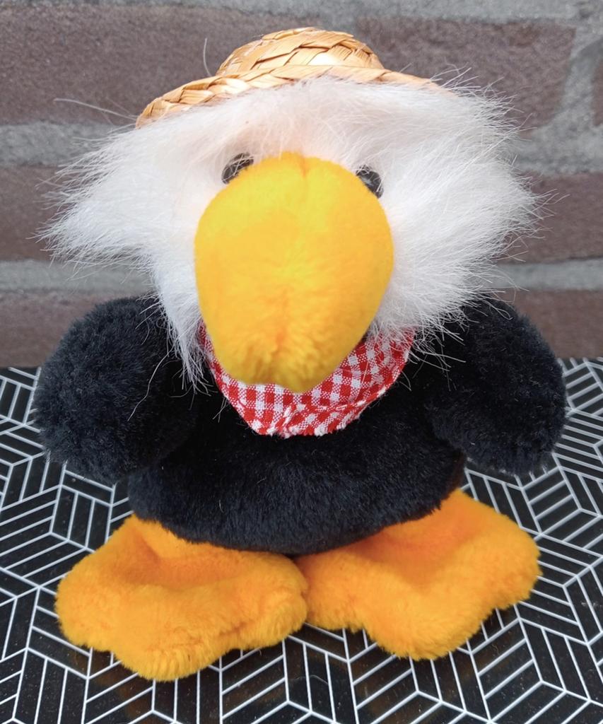 Nici adelaar knuffel 20cm vintage, Ophalen, Overige typen
